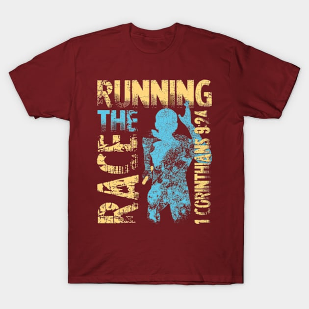 Run The Race T-Shirt by Nephuxs